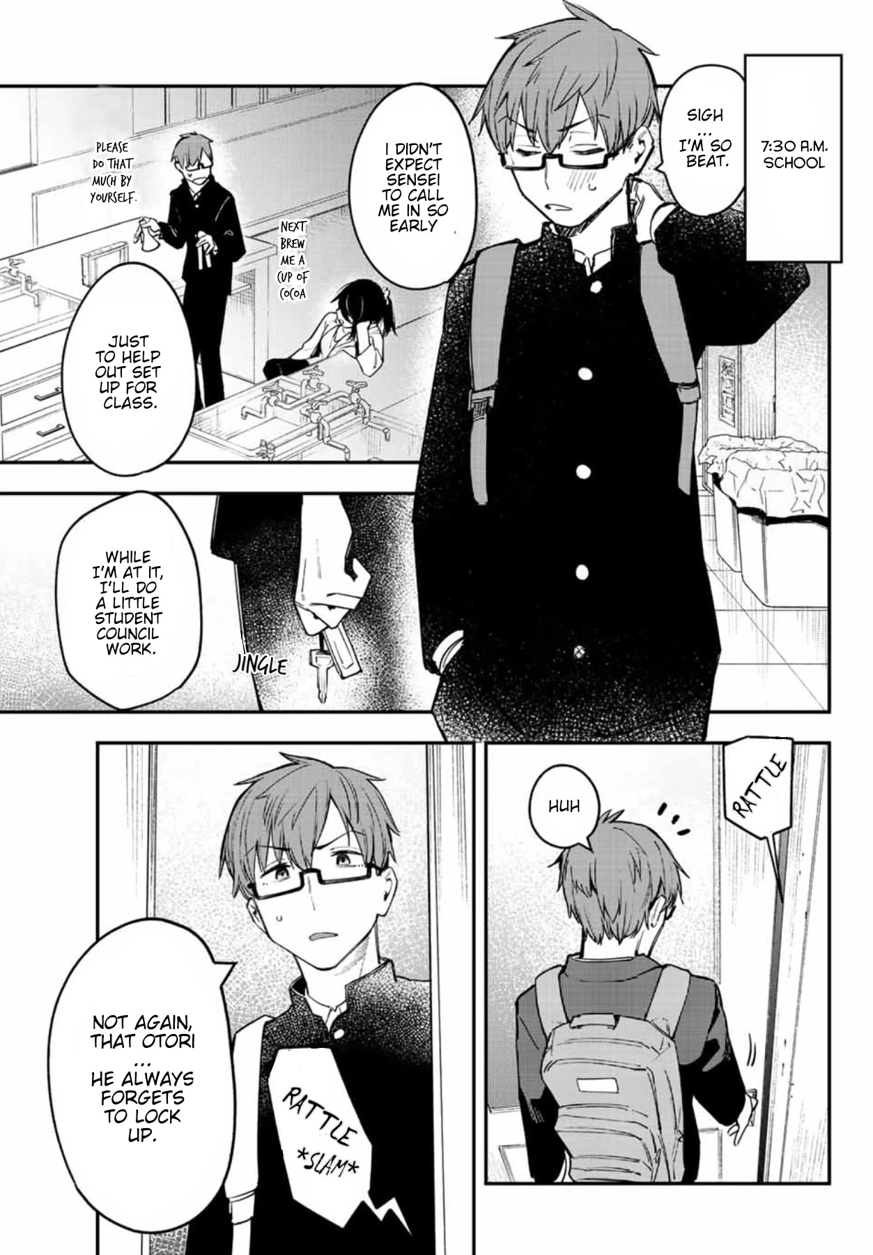 Even The Student Council Has Holes! Chapter 8 page 4 - Chapter 8: Komaro appears!