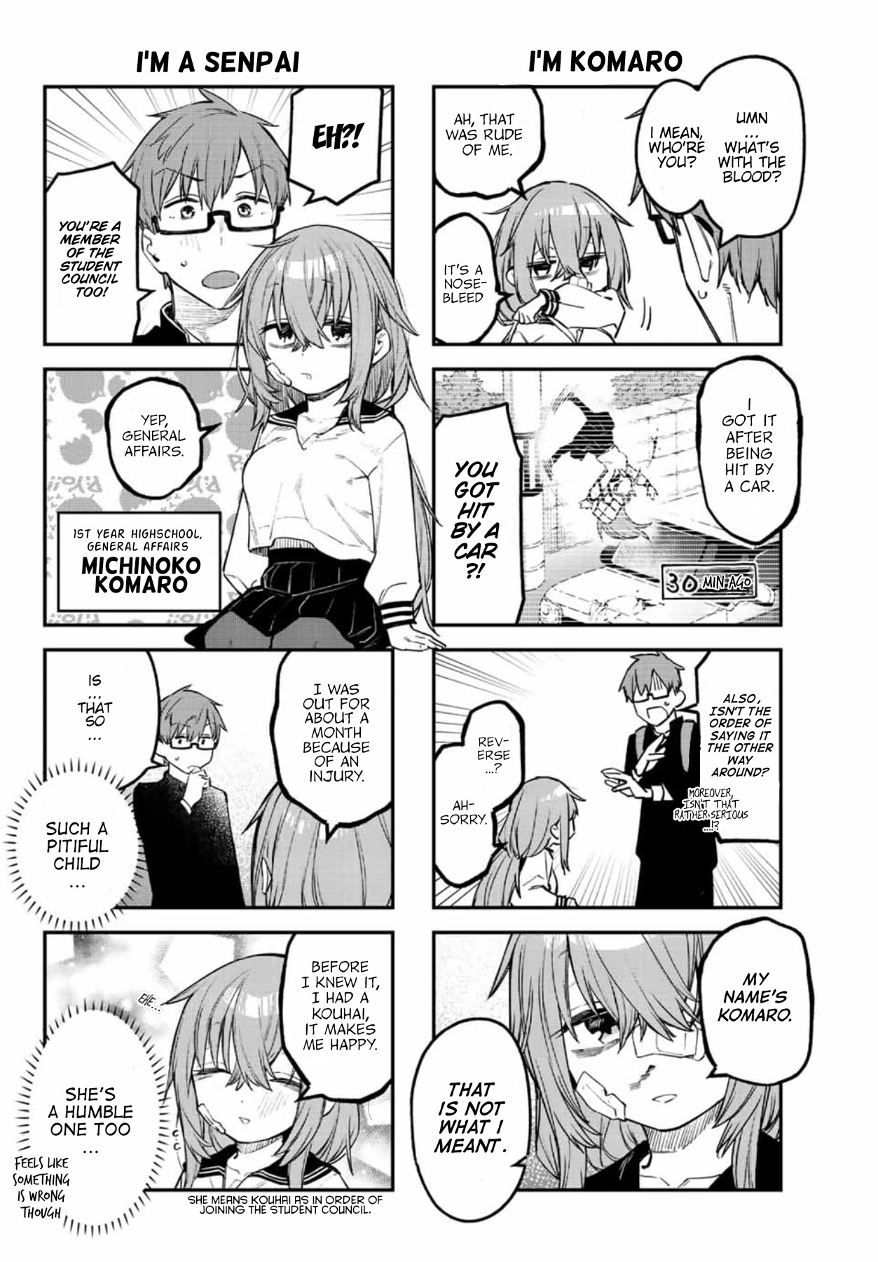 Even The Student Council Has Holes! Chapter 8 page 7 - Chapter 8: Komaro appears!