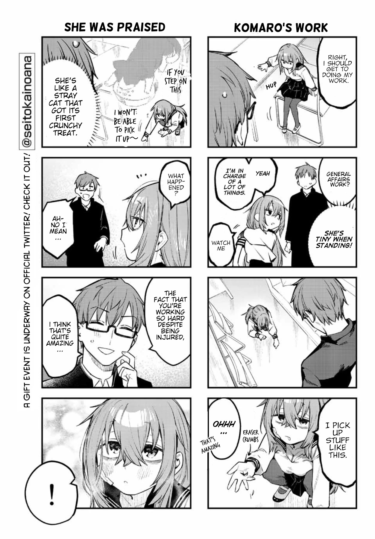 Even The Student Council Has Holes! Chapter 8 page 8 - Chapter 8: Komaro appears!