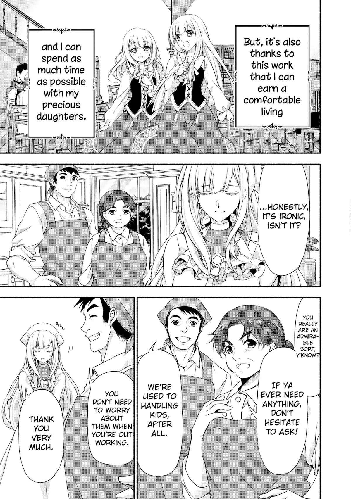 Even Though I’m a Former Noble and a Single Mother, My Daughters Are Too Cute and Working as an Adventurer Isn’t Too Much of a Hassle Chapter 1 page 8 - Chapter 1