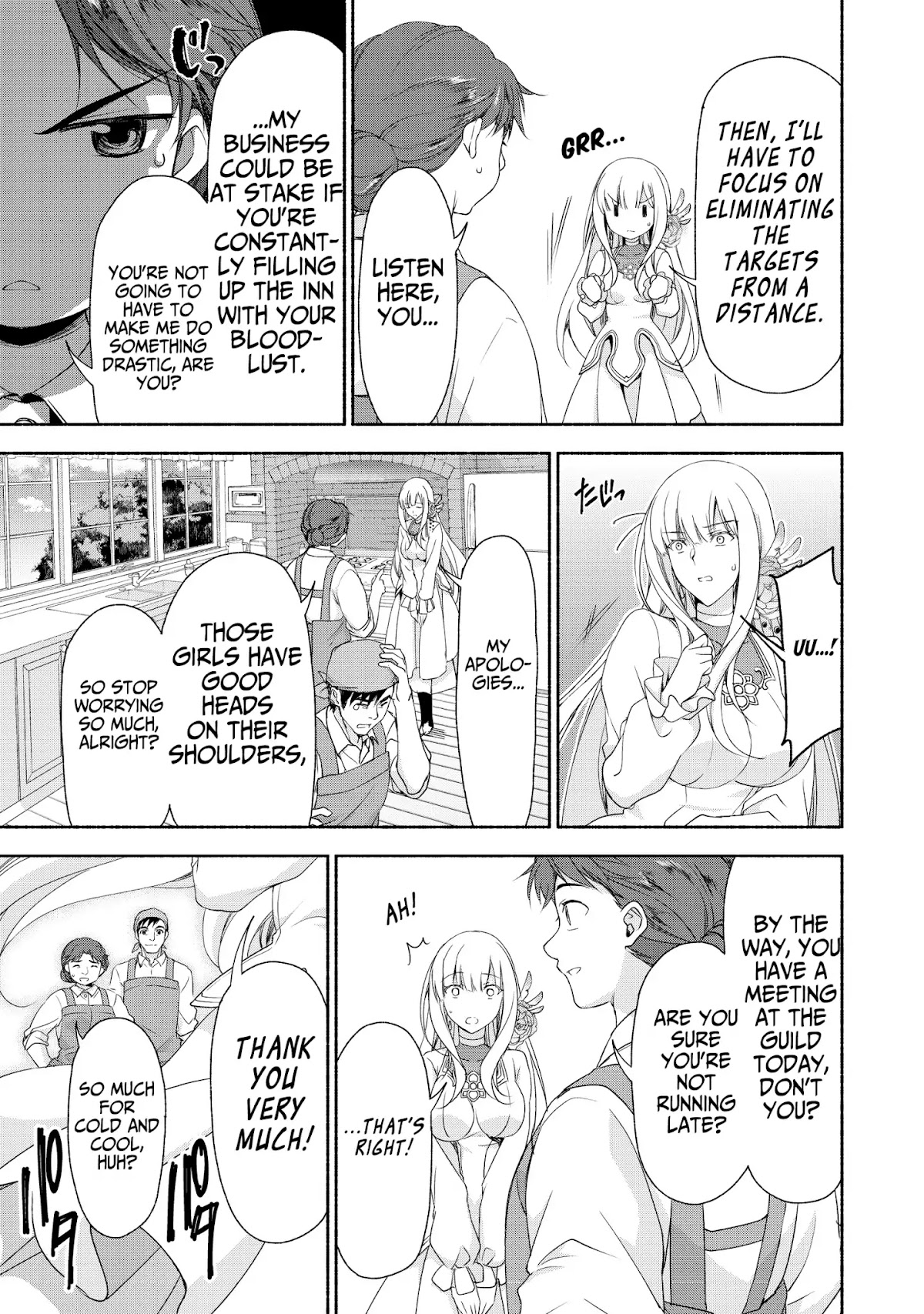 Even Though I’m a Former Noble and a Single Mother, My Daughters Are Too Cute and Working as an Adventurer Isn’t Too Much of a Hassle Chapter 2.1 page 11 - Chapter 2.1