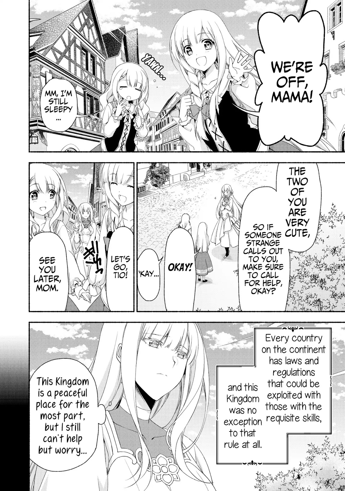 Even Though I’m a Former Noble and a Single Mother, My Daughters Are Too Cute and Working as an Adventurer Isn’t Too Much of a Hassle Chapter 2.1 page 6 - Chapter 2.1