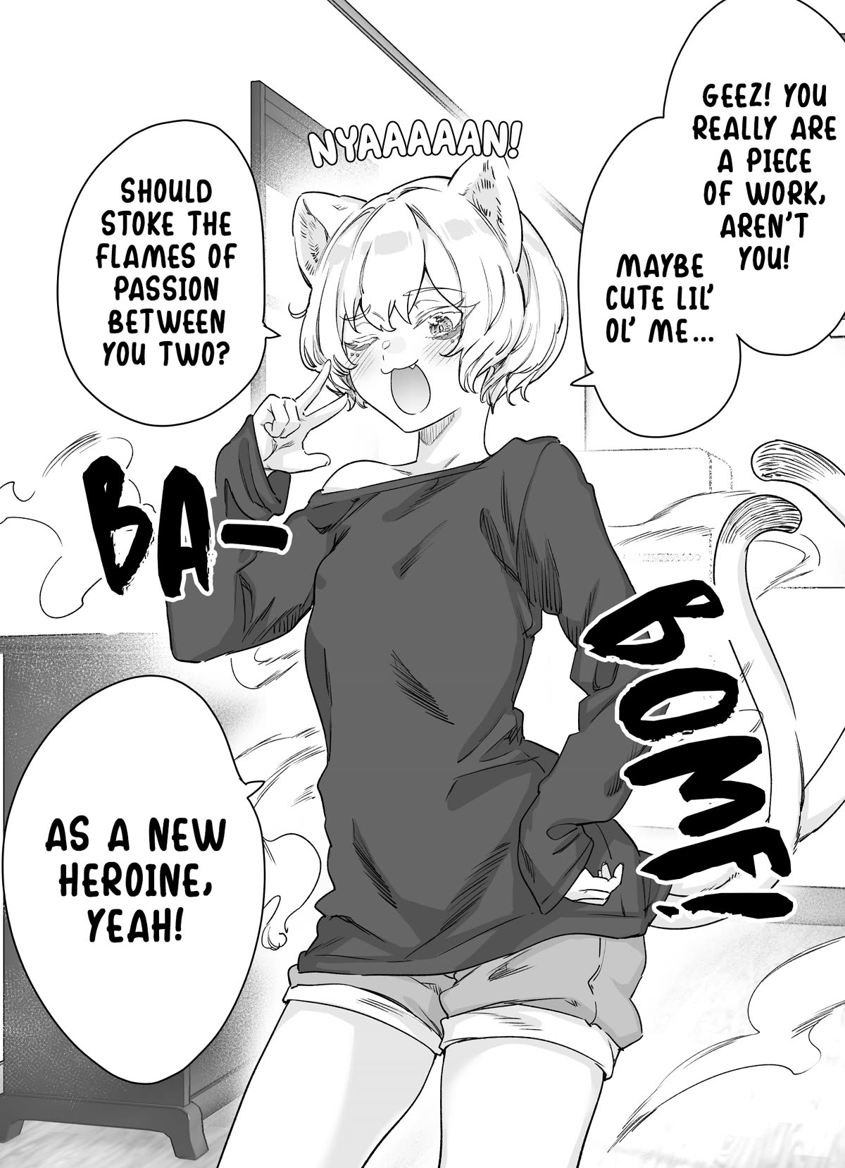 Even Though She's the Losing Heroine, The Bakeneko-chan Remains Undaunted Chapter 1 page 2 - Chapter 1: Even Though She's the Losing Heroine, The Bakeneko-chan Remains Undaunted