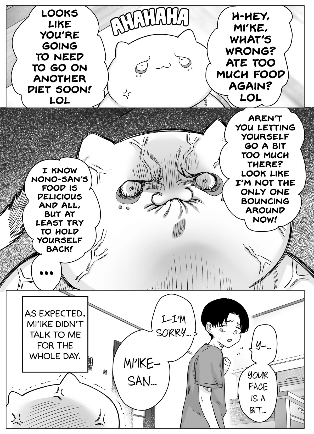 Even Though She's the Losing Heroine, The Bakeneko-chan Remains Undaunted Chapter 10 page 4 - Chapter 10: Even Though She’s the Losing Heroine, the Bakeneko-chan Loses After Letting Herself Go