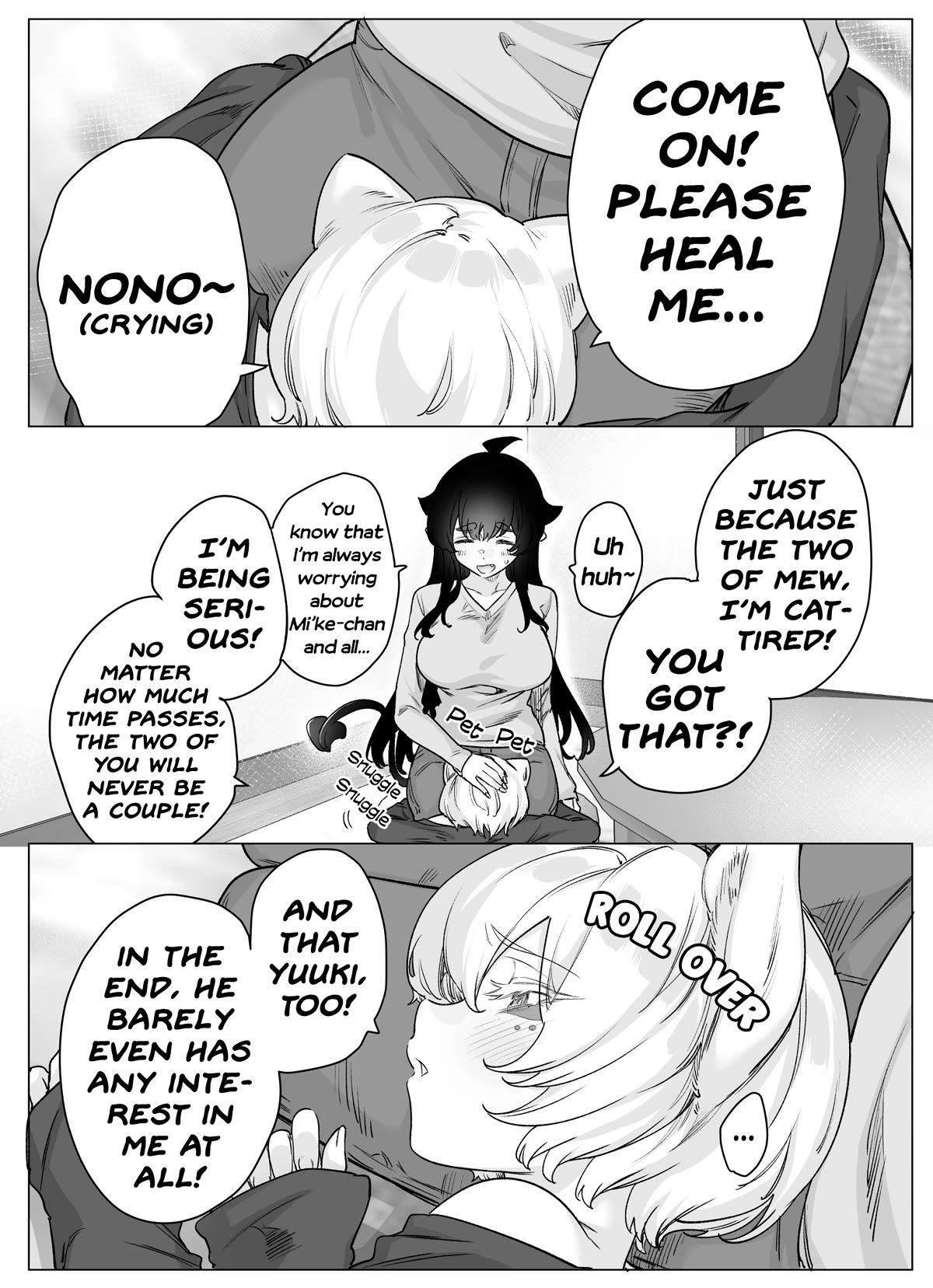 Even Though She's the Losing Heroine, The Bakeneko-chan Remains Undaunted Chapter 11 page 1 - Chapter 11: Even Though She's the Losing Heroine, The Bakeneko-chan Seems To Have Her Heart Broken
