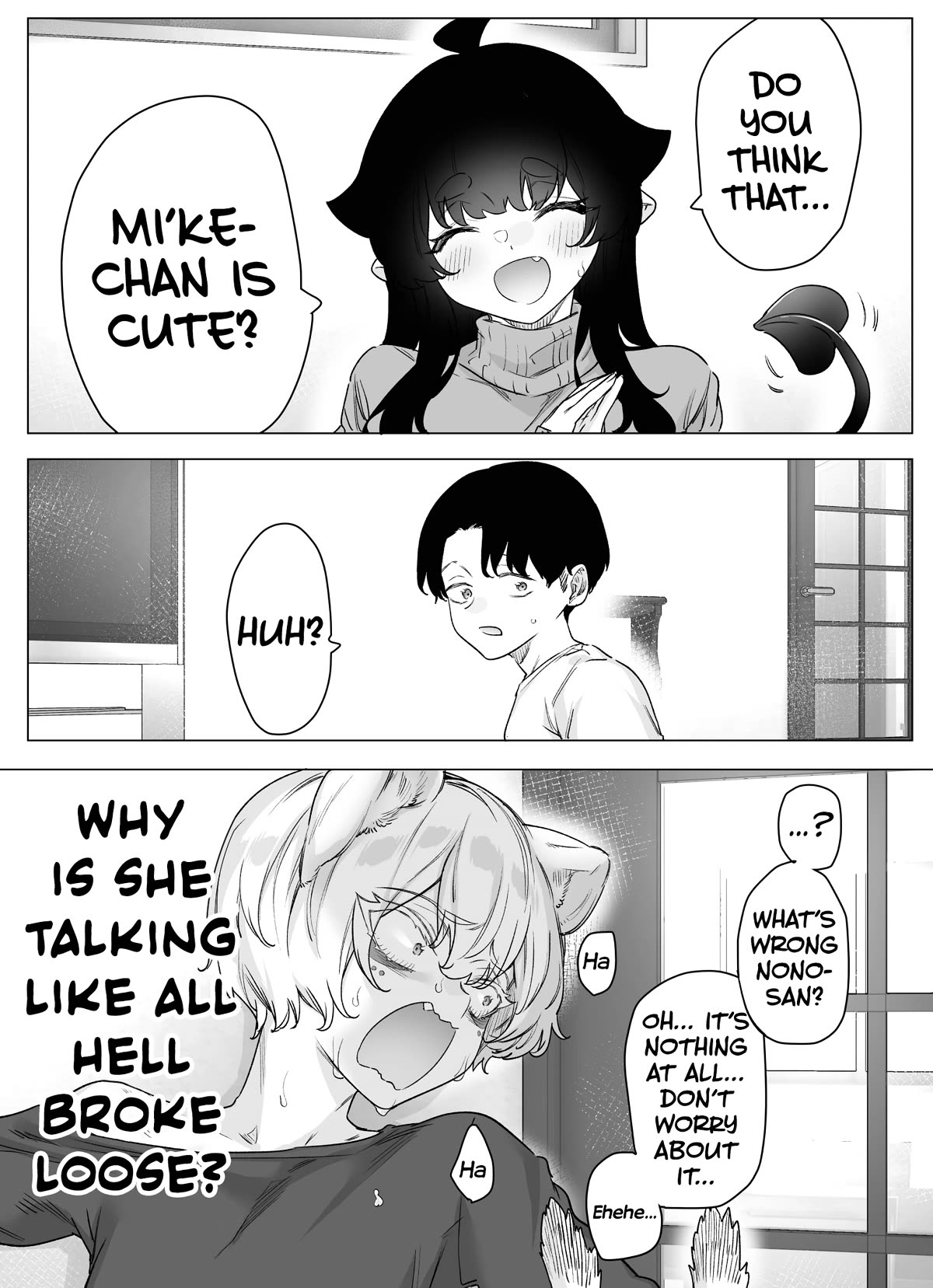 Even Though She's the Losing Heroine, The Bakeneko-chan Remains Undaunted Chapter 12 page 1 - Chapter 12: Bakeneko-chan, the Losing Heroine