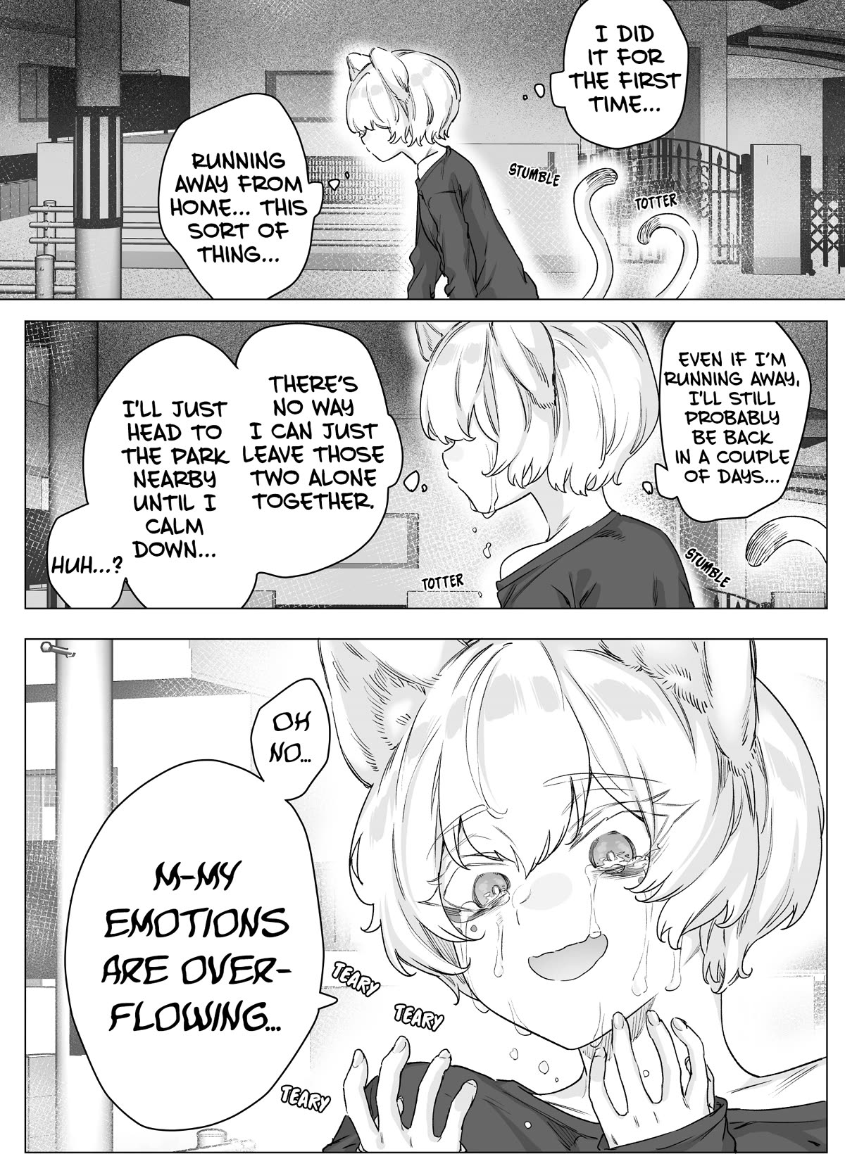 Even Though She's the Losing Heroine, The Bakeneko-chan Remains Undaunted Chapter 14 page 1 - Chapter 14: Even Though She's the Losing Heroine, The Bakeneko-chan Sheds Her Tears