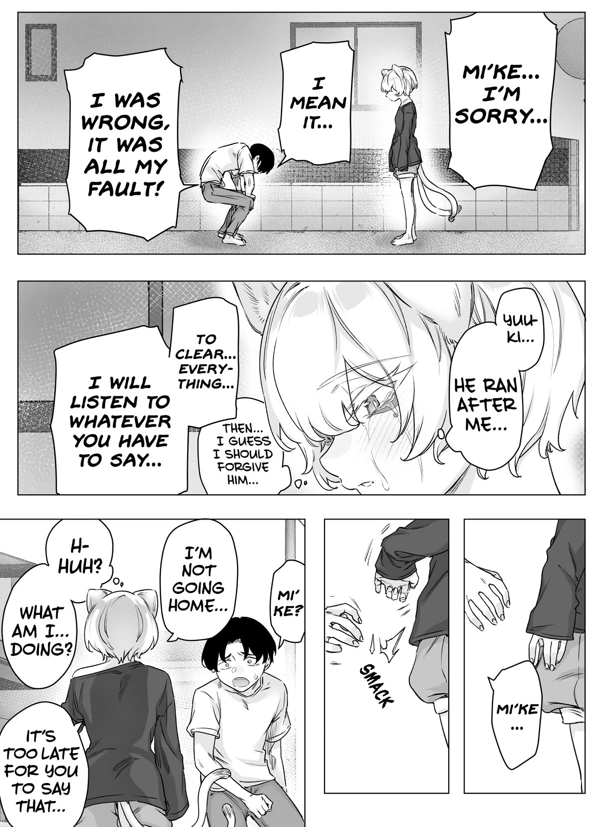 Even Though She's the Losing Heroine, The Bakeneko-chan Remains Undaunted Chapter 14 page 3 - Chapter 14: Even Though She's the Losing Heroine, The Bakeneko-chan Sheds Her Tears