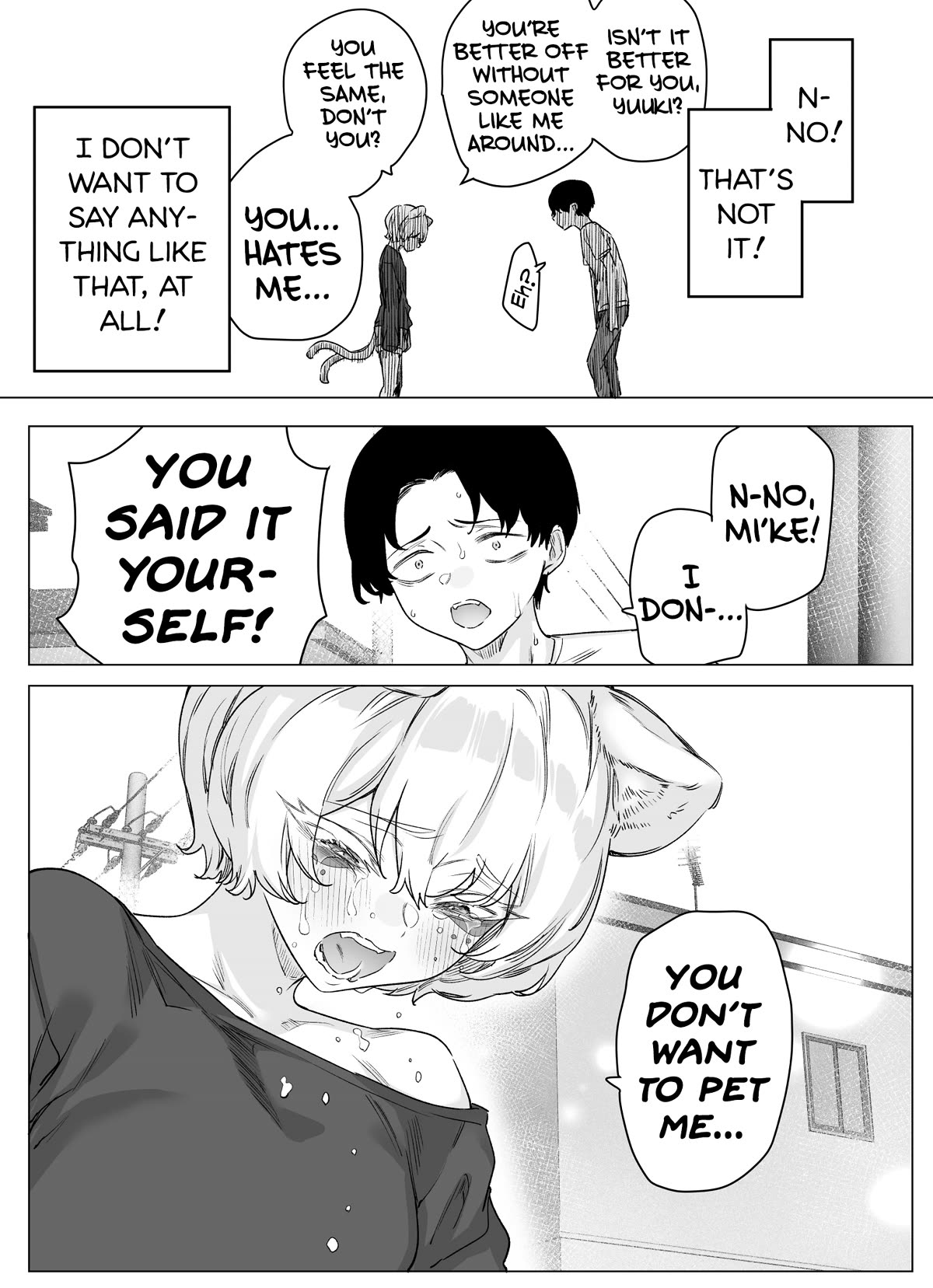 Even Though She's the Losing Heroine, The Bakeneko-chan Remains Undaunted Chapter 15 page 1 - Chapter 15: Even Though She's the Losing Heroine, The Bakeneko-chan Finally Became Honest To Herself