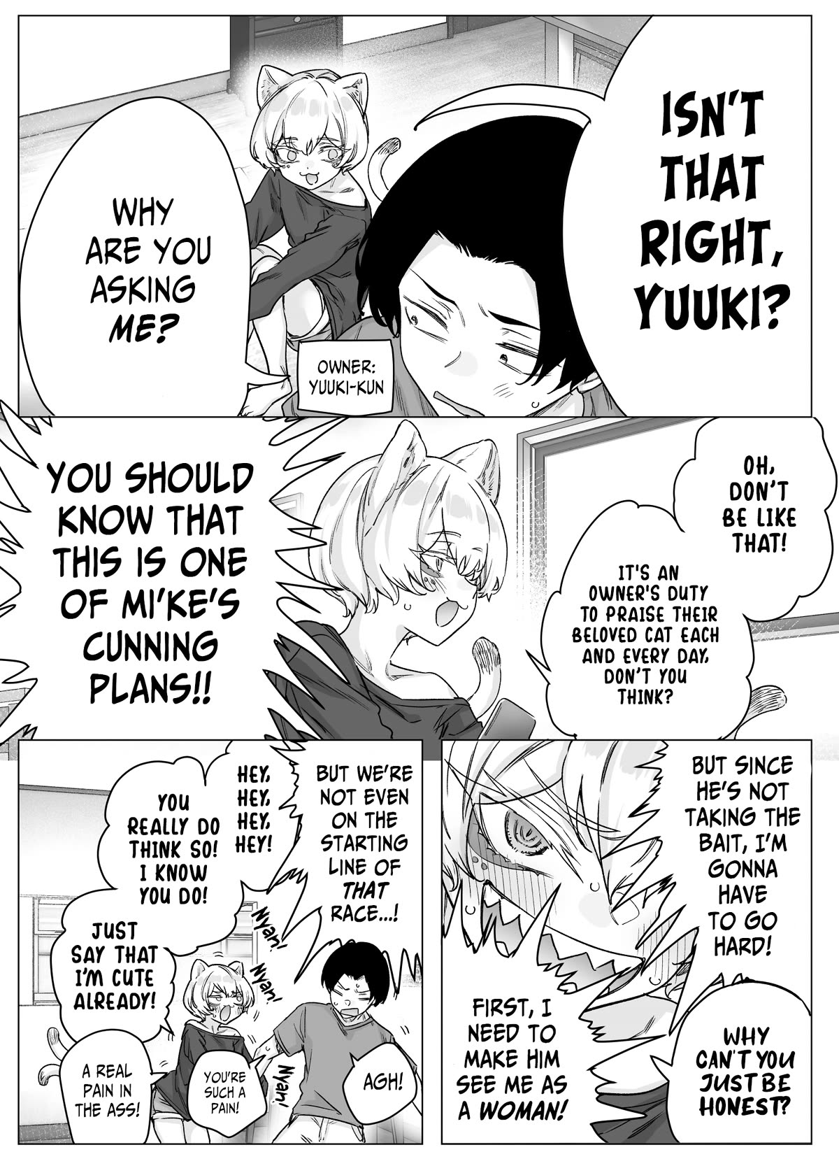 Even Though She's the Losing Heroine, The Bakeneko-chan Remains Undaunted Chapter 2 page 2 - Chapter 2: Even Though She's the Losing Heroine, The Bakeneko-chan Is A Total Pushover