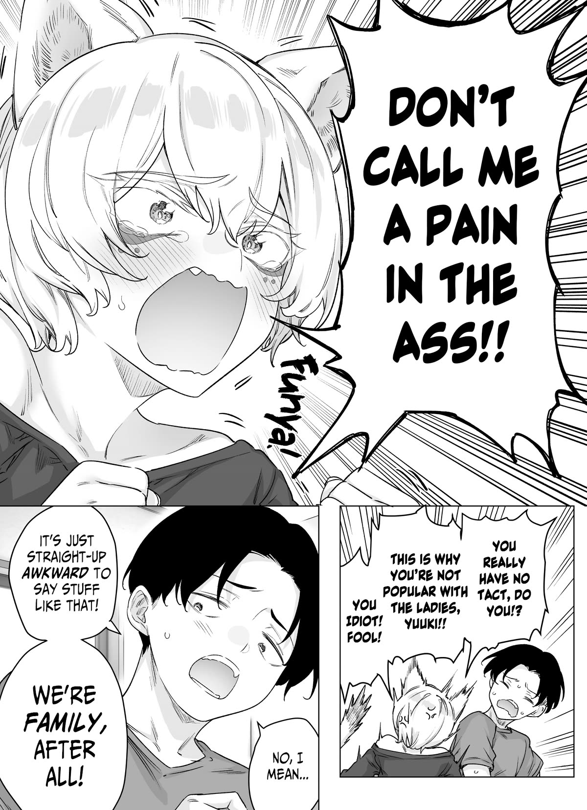 Even Though She's the Losing Heroine, The Bakeneko-chan Remains Undaunted Chapter 2 page 3 - Chapter 2: Even Though She's the Losing Heroine, The Bakeneko-chan Is A Total Pushover