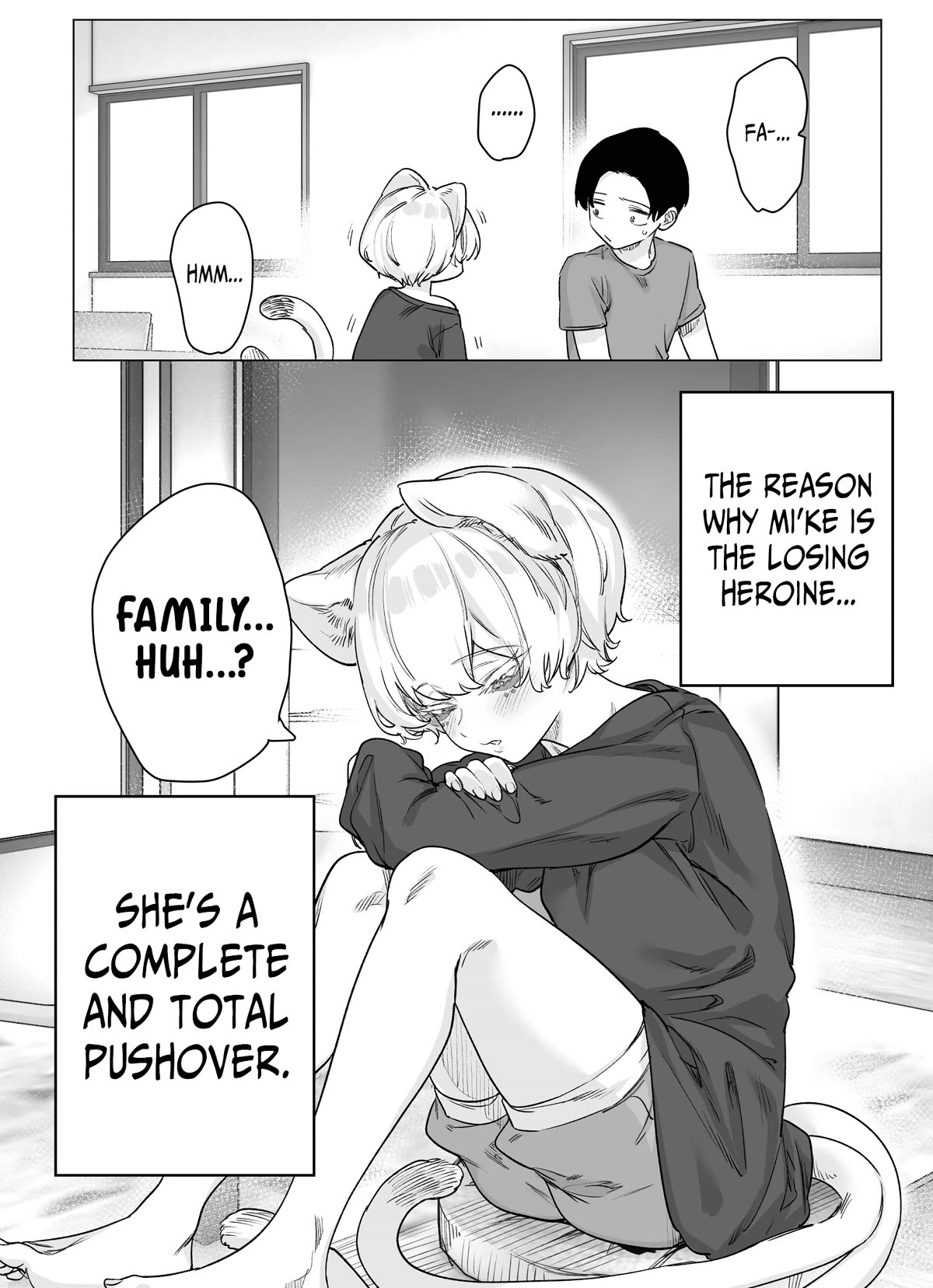 Even Though She's the Losing Heroine, The Bakeneko-chan Remains Undaunted Chapter 2 page 4 - Chapter 2: Even Though She's the Losing Heroine, The Bakeneko-chan Is A Total Pushover