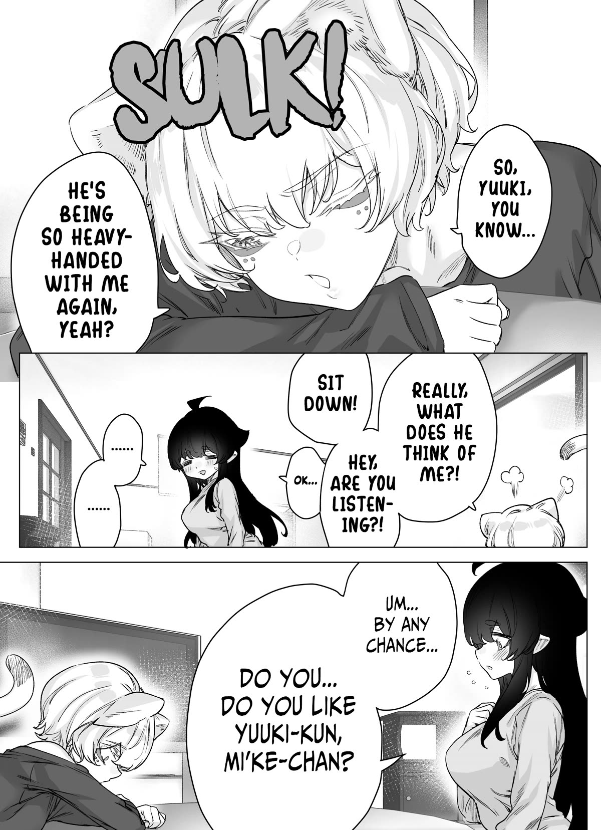 Even Though She's the Losing Heroine, The Bakeneko-chan Remains Undaunted Chapter 5 page 1 - Chapter 5: Even Though She’s the Losing Heroine, the Bakeneko-chan Makes All the Wrong Choices