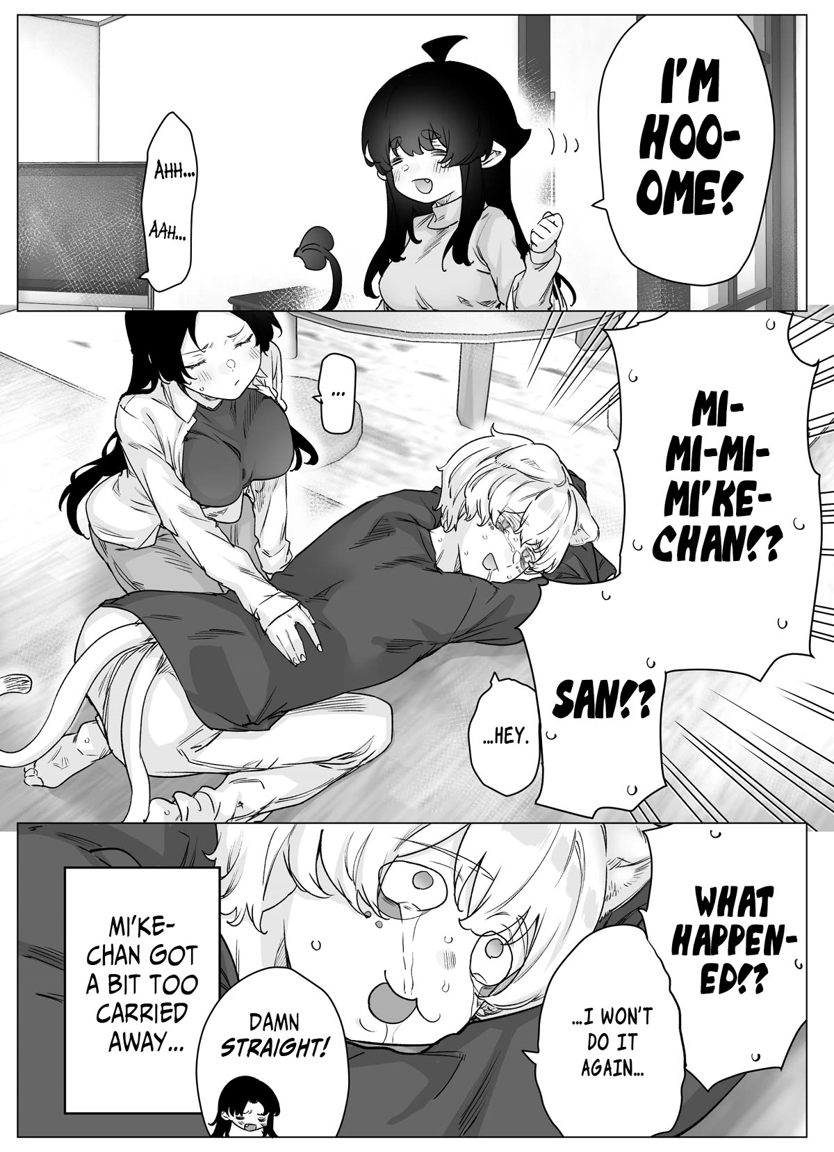 Even Though She's the Losing Heroine, The Bakeneko-chan Remains Undaunted Chapter 8 page 4 - Chapter 8: Even Though She’s the Losing Heroine, the Bakeneko-chan Loses Even When Turned into a Boy