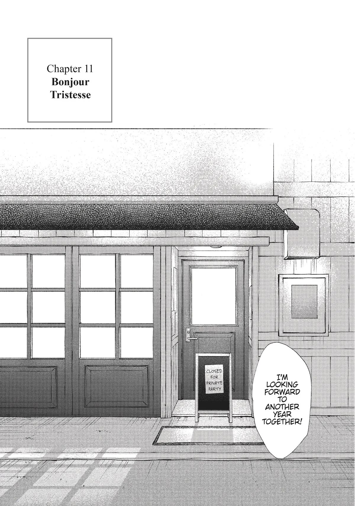 Even Though We're Adults Chapter 11 page 1 - Chapter 11: Bonjour Tristesse