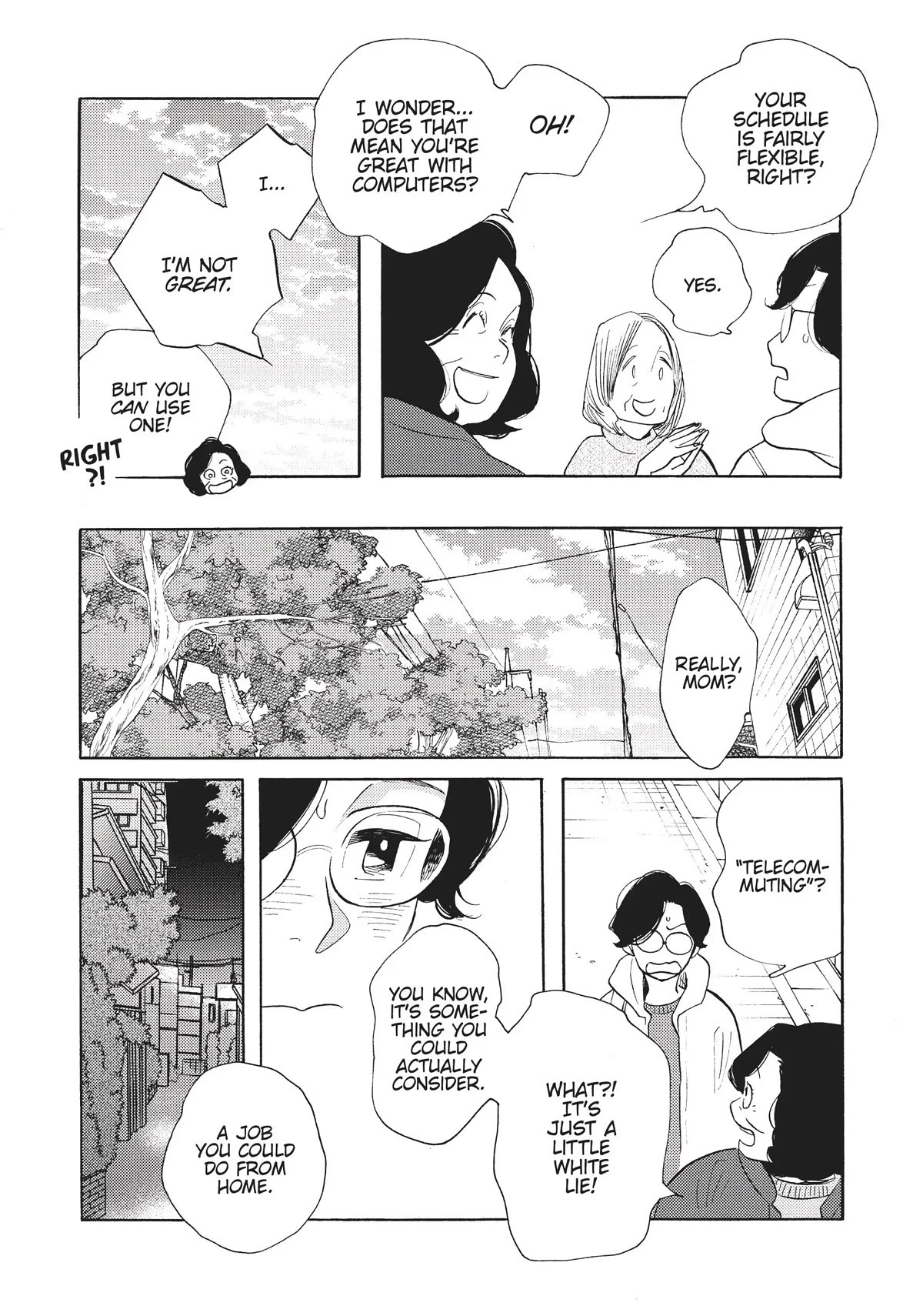 Even Though We're Adults Chapter 13 page 6 - Chapter 13: I Want. To Know You. Better.