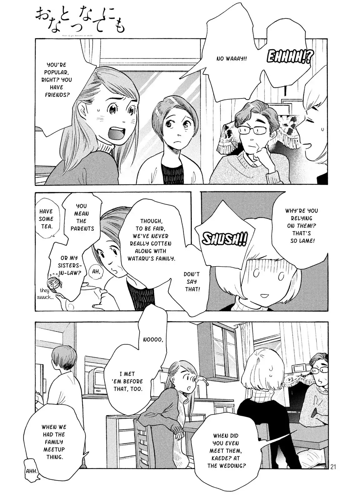 Even Though We're Adults Chapter 6 page 21 - Chapter 6