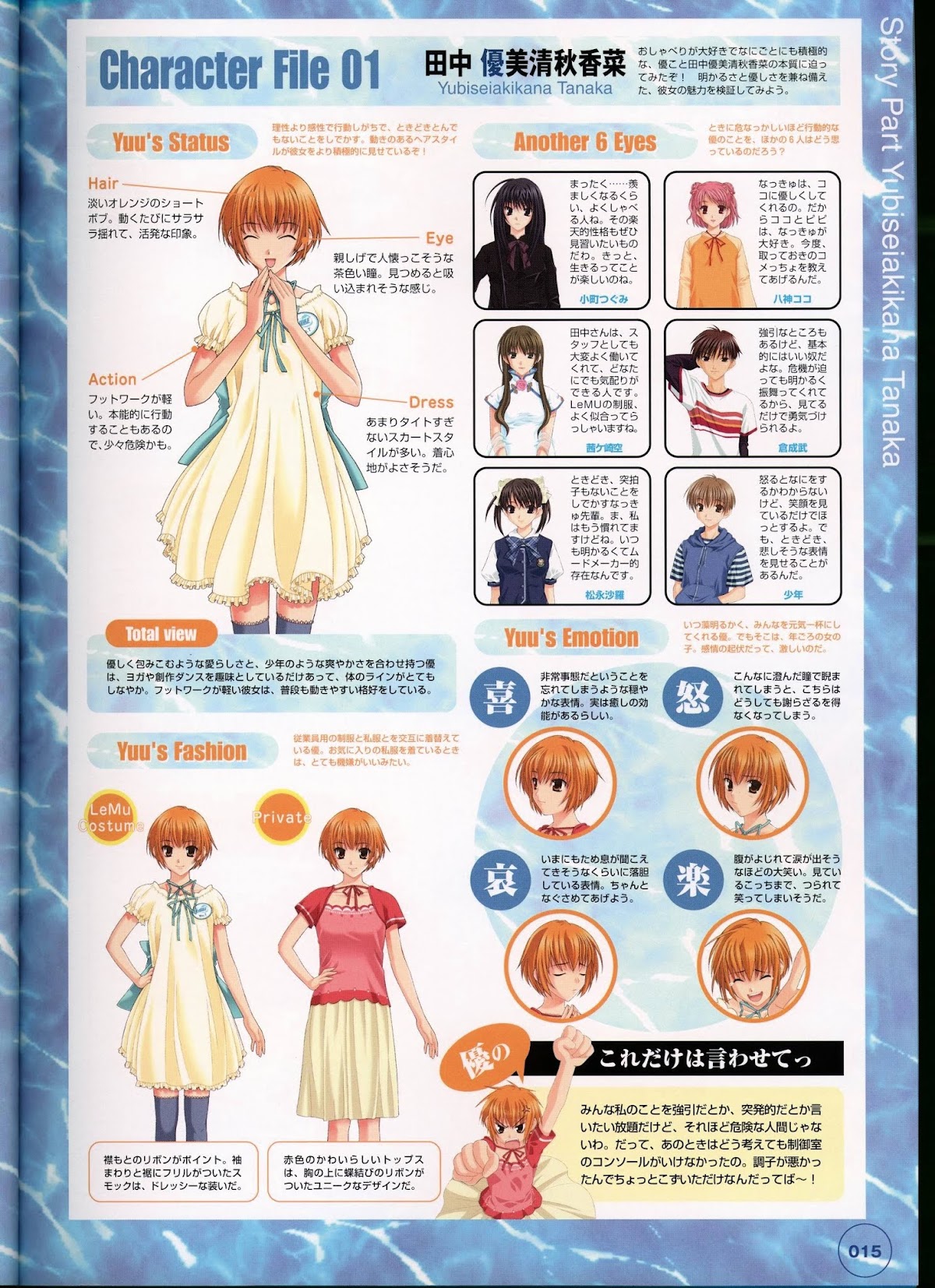 Ever 17 Visual Fan Book Chapter 0 page 20 - Chapter 0