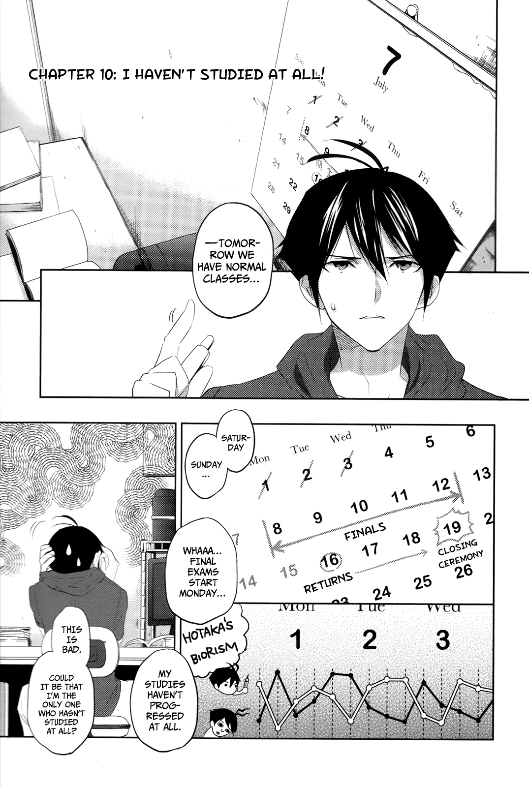 Evergreen (KASUKABE Akira) Chapter 10 page 8 - Chapter 10: I Haven't Studied At All!