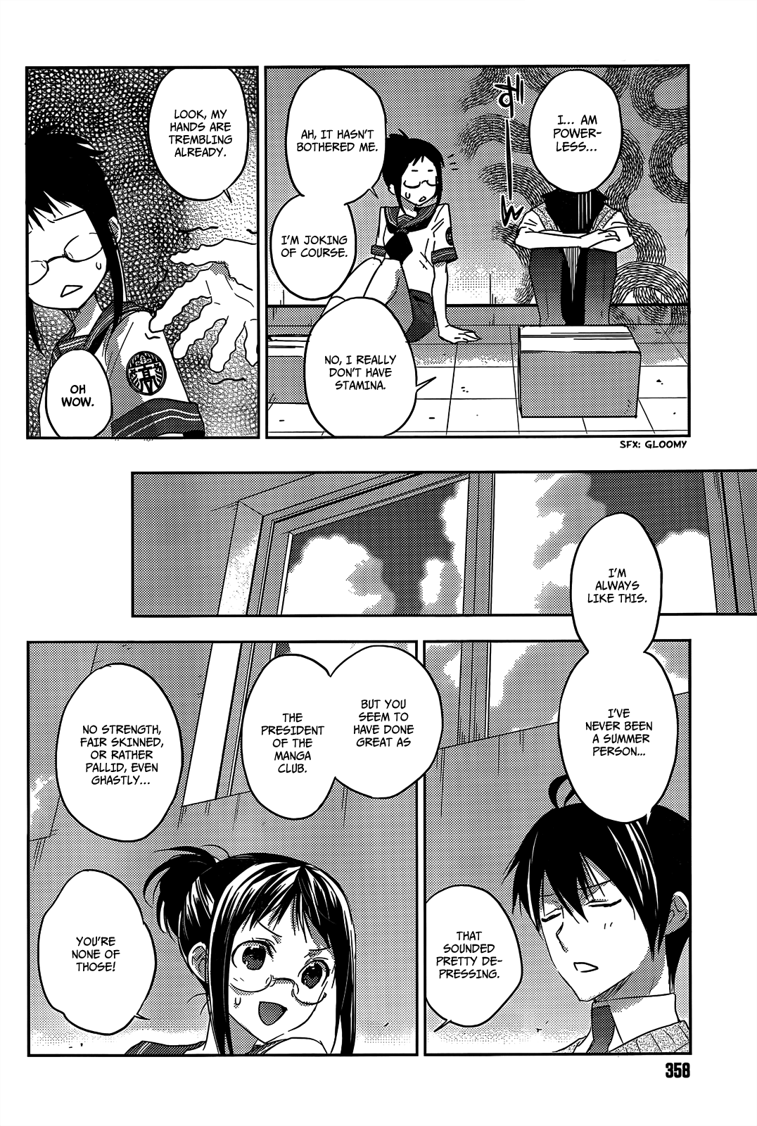 Evergreen (KASUKABE Akira) Chapter 14.5 page 10 - Chapter 14.5: The After-School Crustaceans
