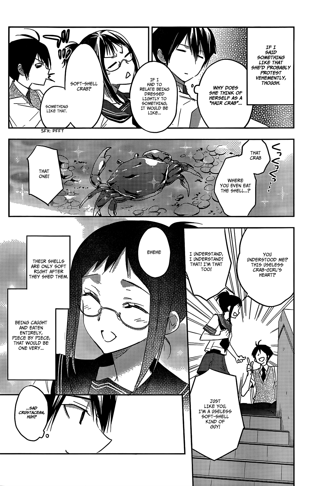 Evergreen (KASUKABE Akira) Chapter 14.5 page 14 - Chapter 14.5: The After-School Crustaceans