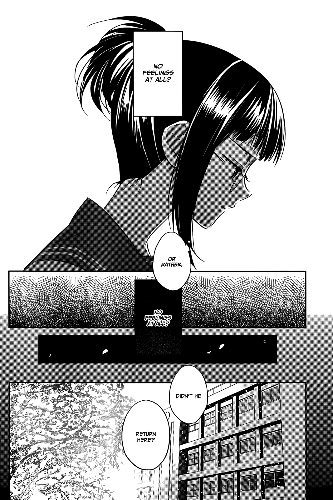 Evergreen (KASUKABE Akira) Chapter 14 page 13 - Chapter 14: To Lock Those Eyes