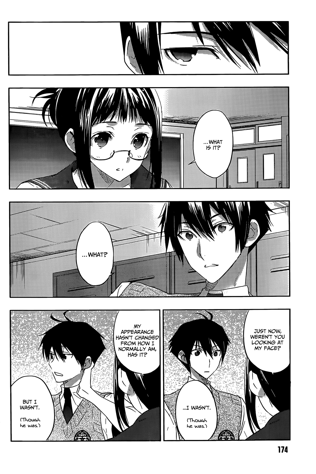 Evergreen (KASUKABE Akira) Chapter 14 page 9 - Chapter 14: To Lock Those Eyes