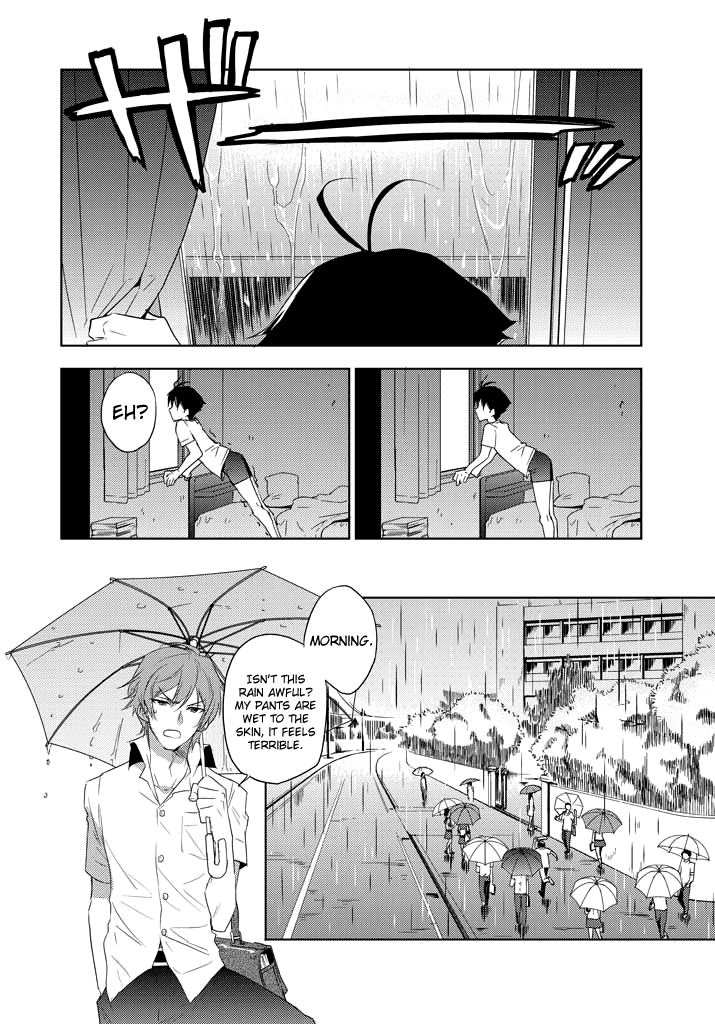 Evergreen (KASUKABE Akira) Chapter 5 page 7 - Chapter 5: Blue Rain