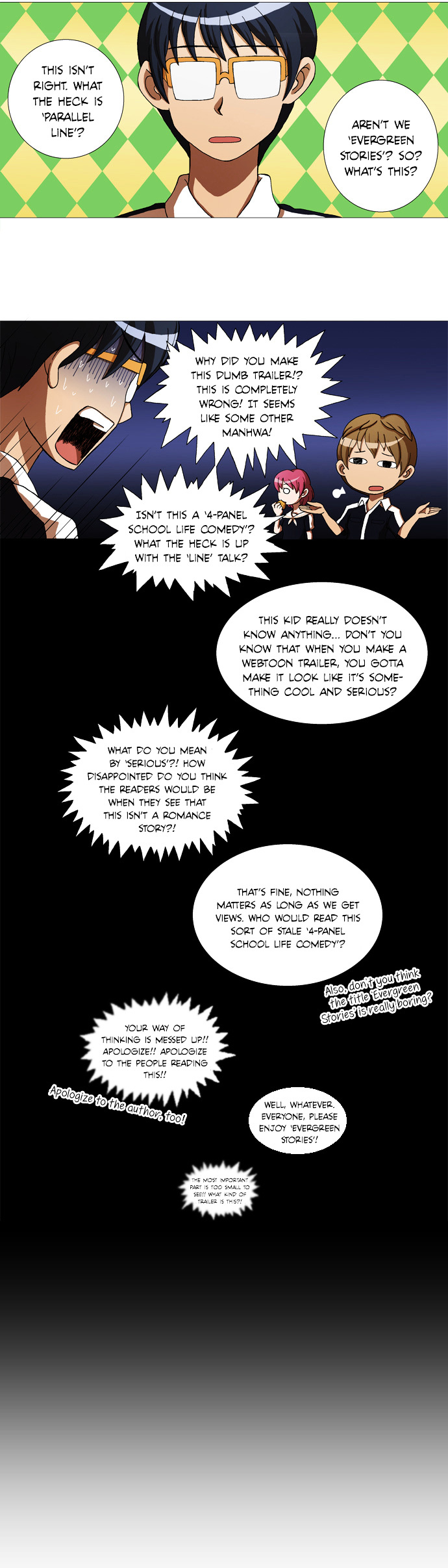 Evergreen Stories Chapter 0 page 5 - Chapter 0 : Teaser