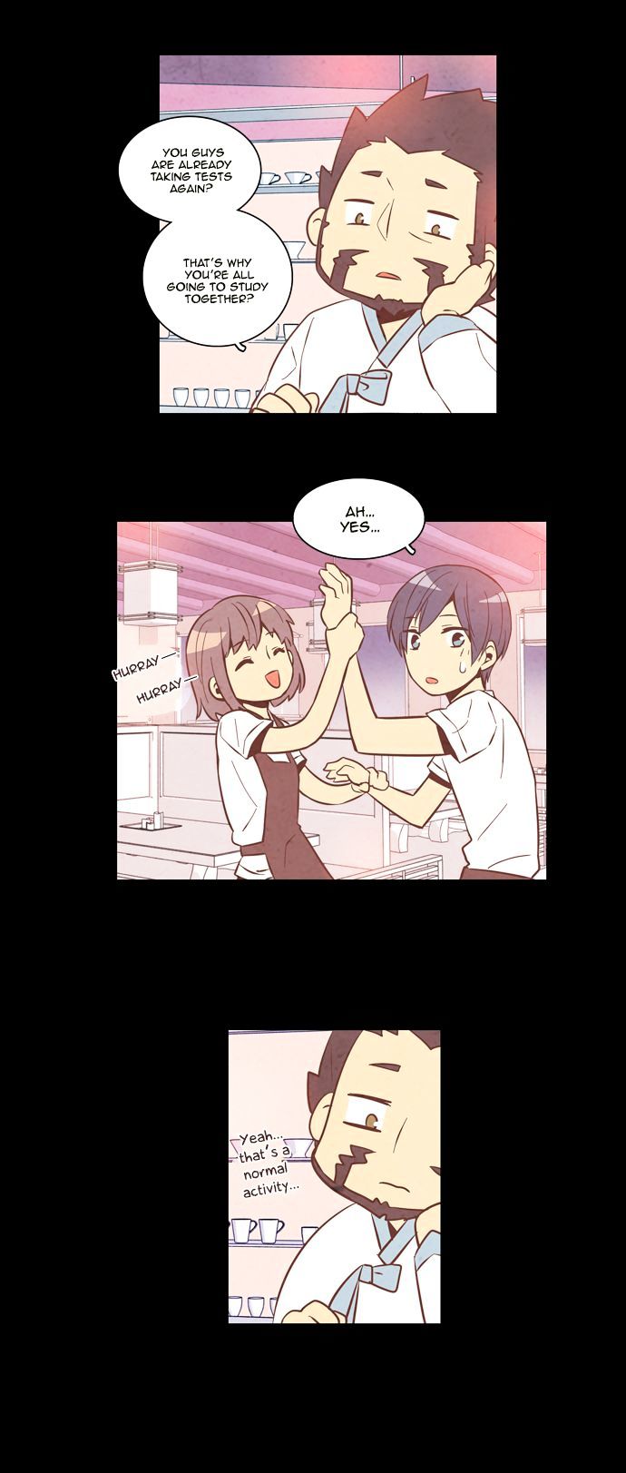 Evergreen Tea Shop Chapter 10 page 11 - Chapter 10 : That Boisterous Night