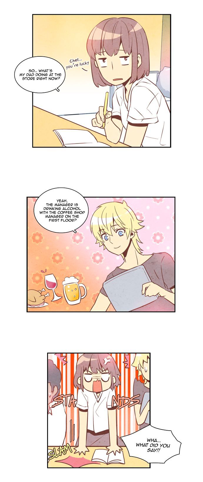 Evergreen Tea Shop Chapter 10 page 25 - Chapter 10 : That Boisterous Night