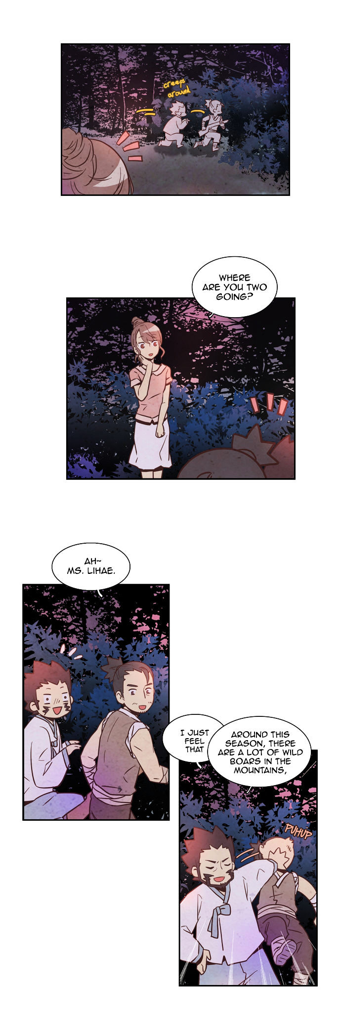 Evergreen Tea Shop Chapter 17 page 6 - Chapter 17 : Midnight Bustle