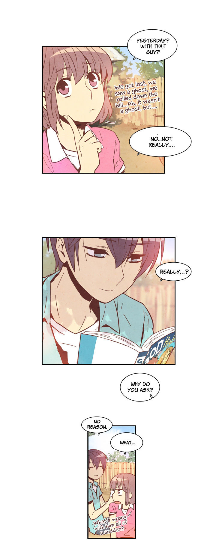 Evergreen Tea Shop Chapter 18 page 28 - Chapter 18 : The Truth About the Trip