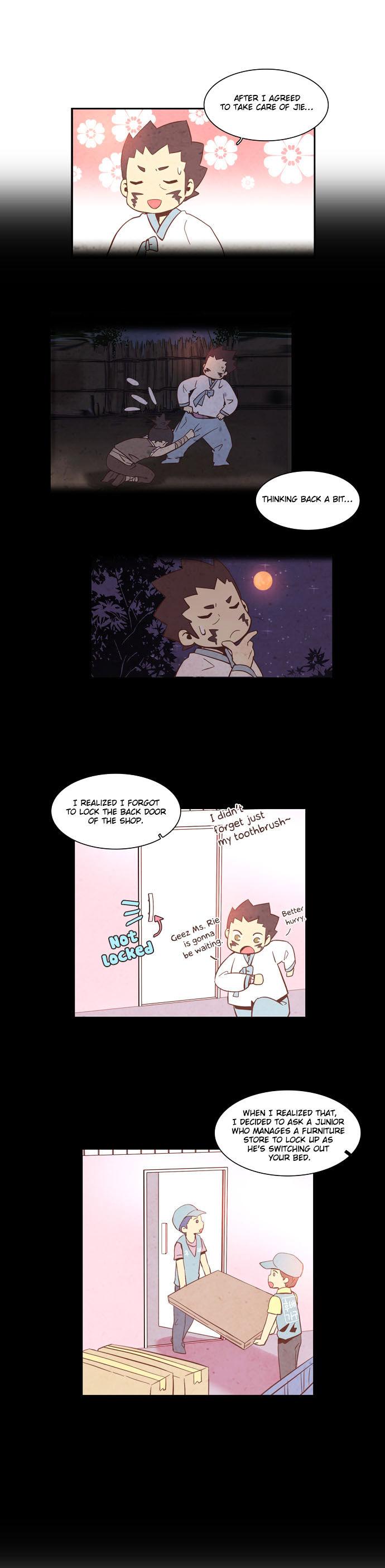 Evergreen Tea Shop Chapter 21 page 12 - Chapter 21 : Rooming Together