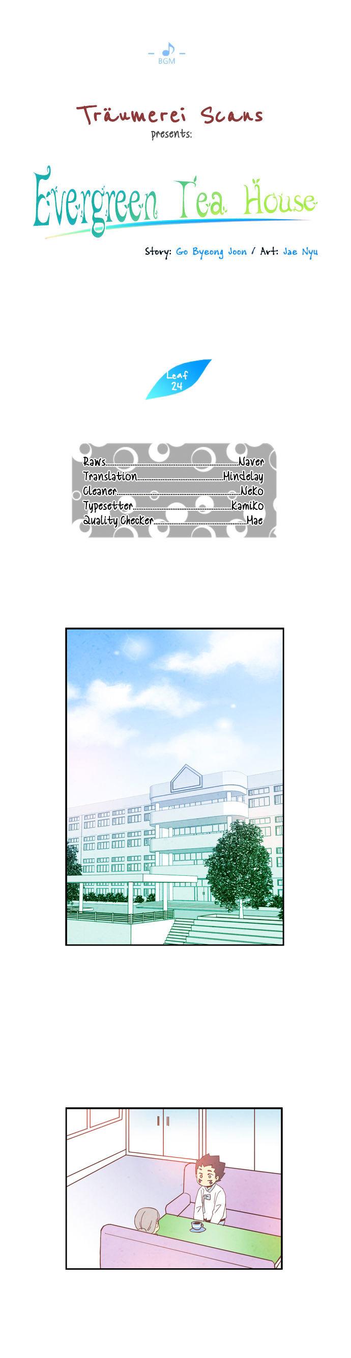 Evergreen Tea Shop Chapter 24 page 1 - Chapter 24 : Hands of Salvation