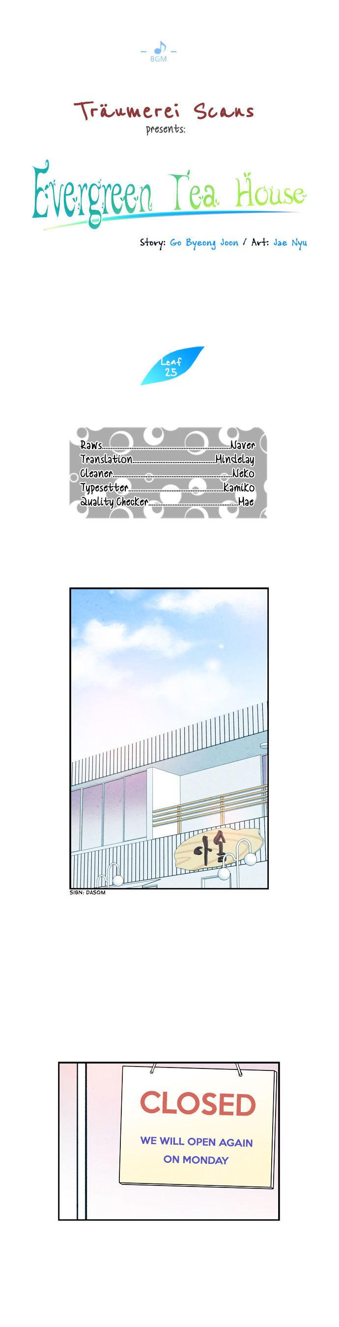 Evergreen Tea Shop Chapter 25 page 1 - Chapter 25 : Present from the Neighbors