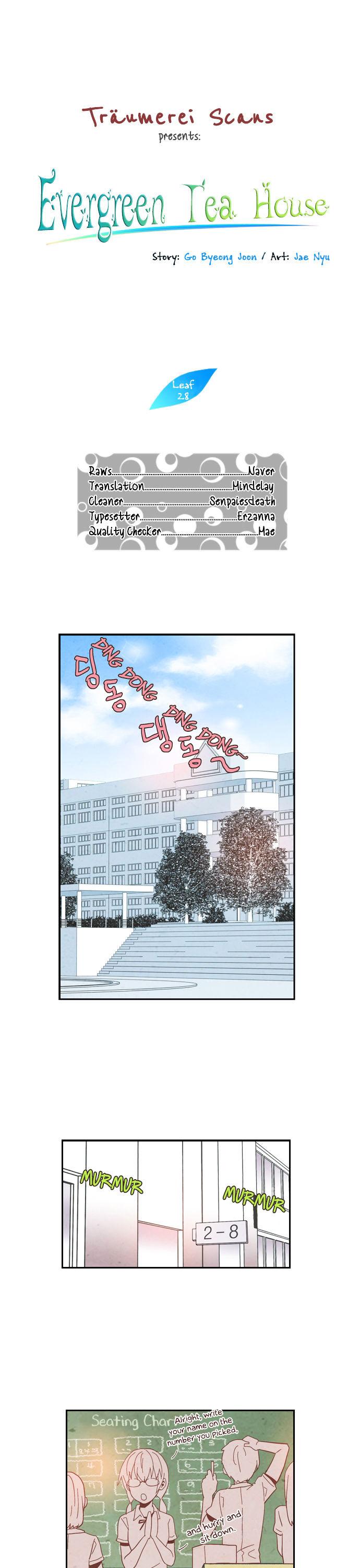 Evergreen Tea Shop Chapter 28 page 1 - Chapter 28 : The Ordinary Room 8