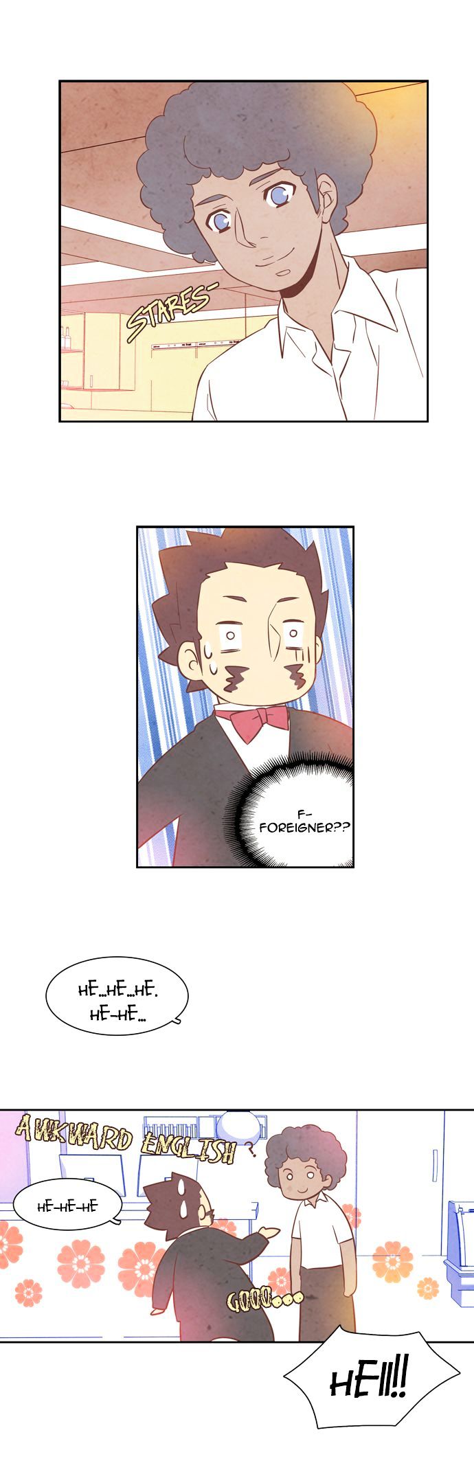 Evergreen Tea Shop Chapter 3 page 6 - Chapter 3 : Immature Father
