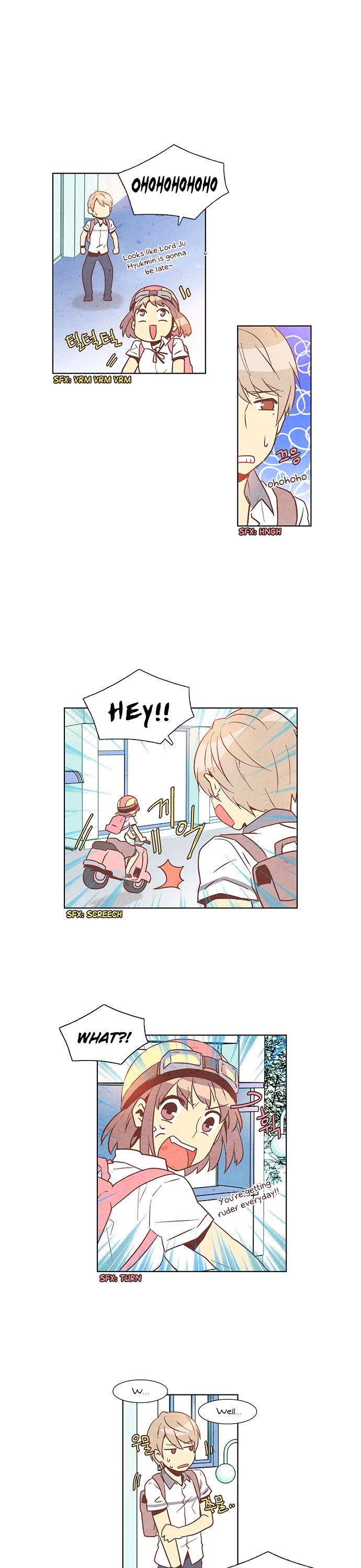 Evergreen Tea Shop Chapter 30 page 8 - Chapter 30 : Running Man