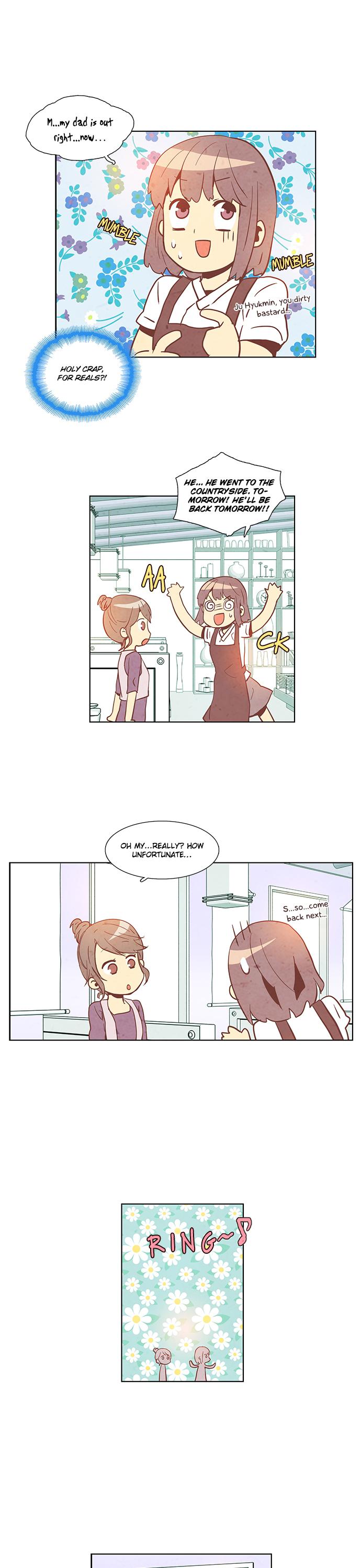 Evergreen Tea Shop Chapter 32.2 page 14 - Chapter 32 v2 : Sudden Visit