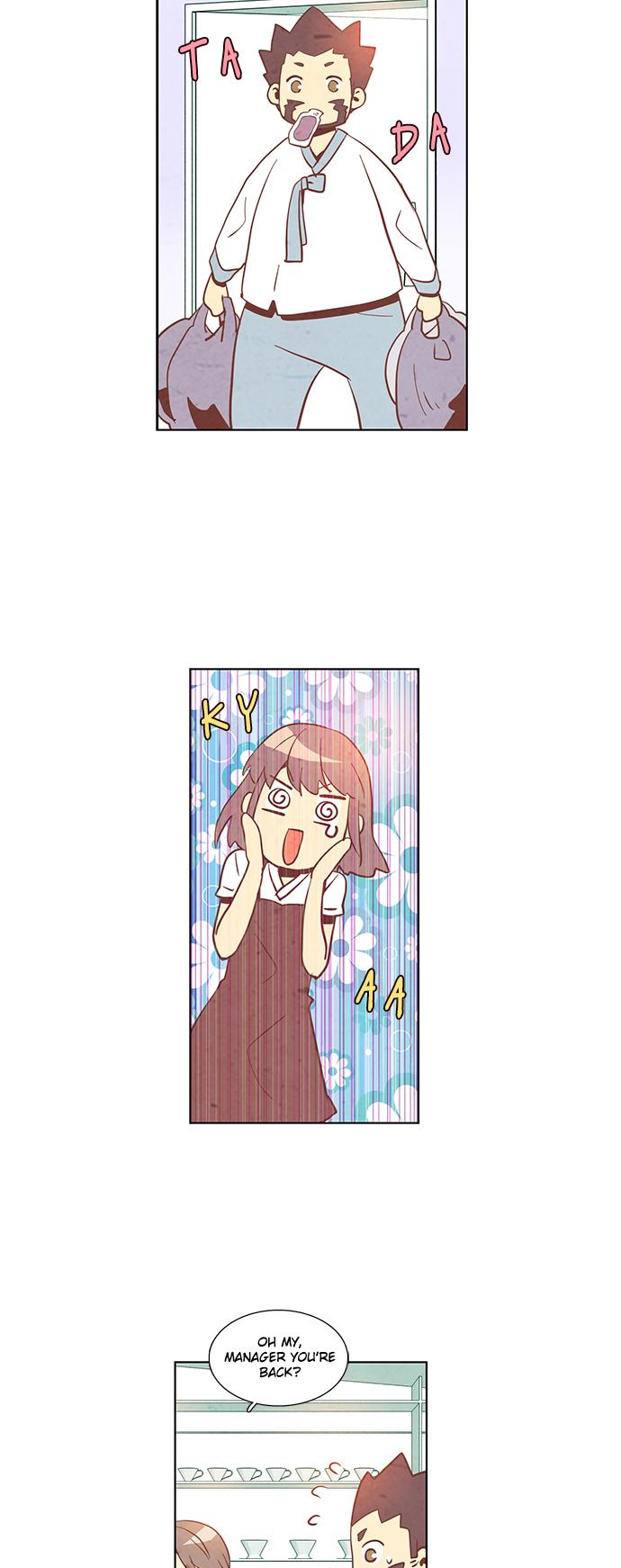Evergreen Tea Shop Chapter 32.2 page 15 - Chapter 32 v2 : Sudden Visit