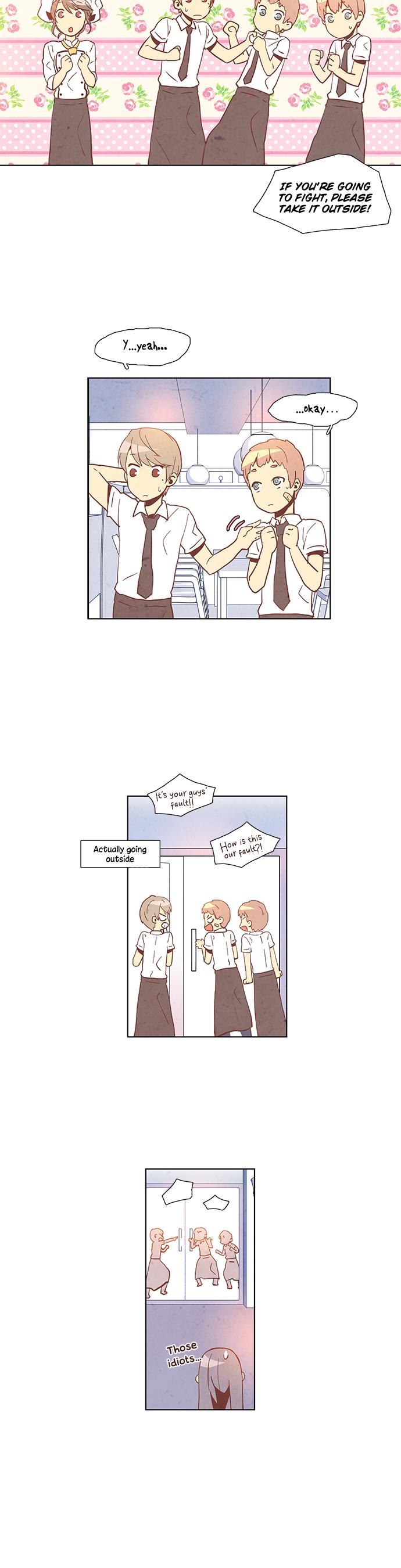 Evergreen Tea Shop Chapter 32.2 page 6 - Chapter 32 v2 : Sudden Visit