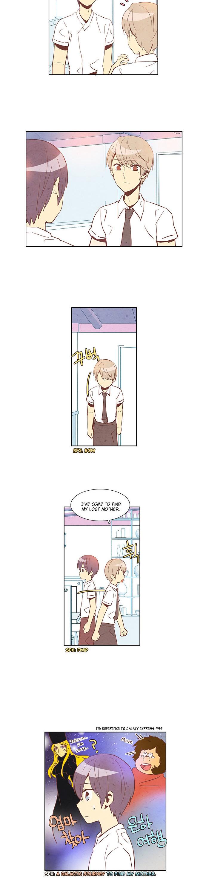 Evergreen Tea Shop Chapter 33 page 15 - Chapter 33 : Glance