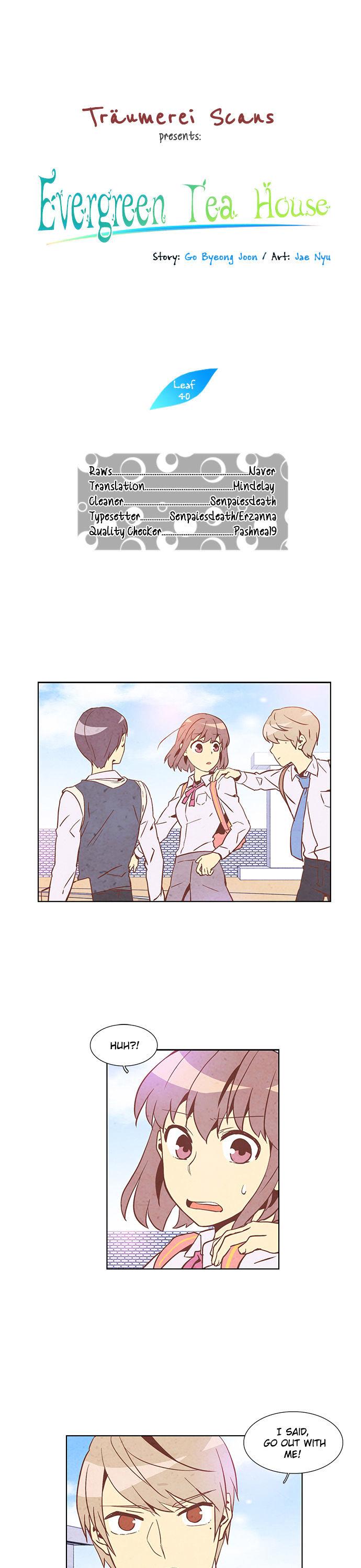 Evergreen Tea Shop Chapter 40 page 1 - Chapter 40 : After the Confession