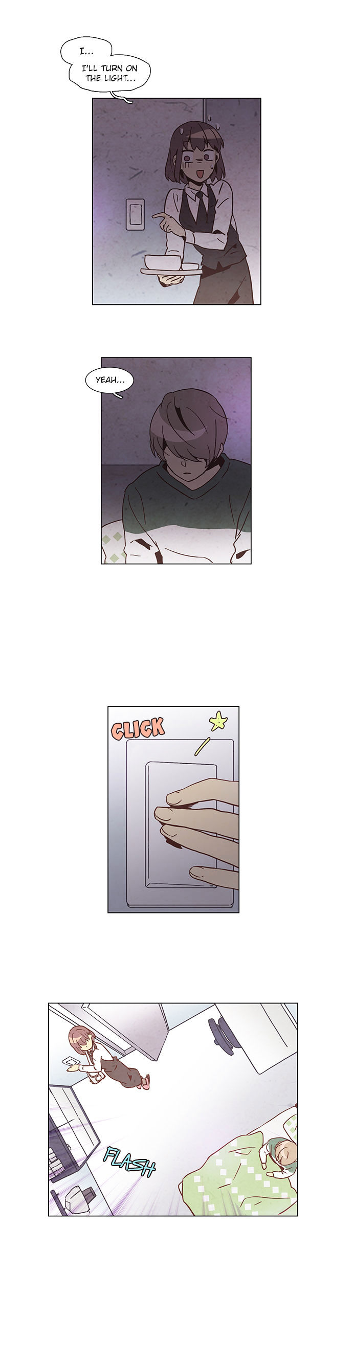 Evergreen Tea Shop Chapter 45 page 3 - Chapter 45 : Rainy Day