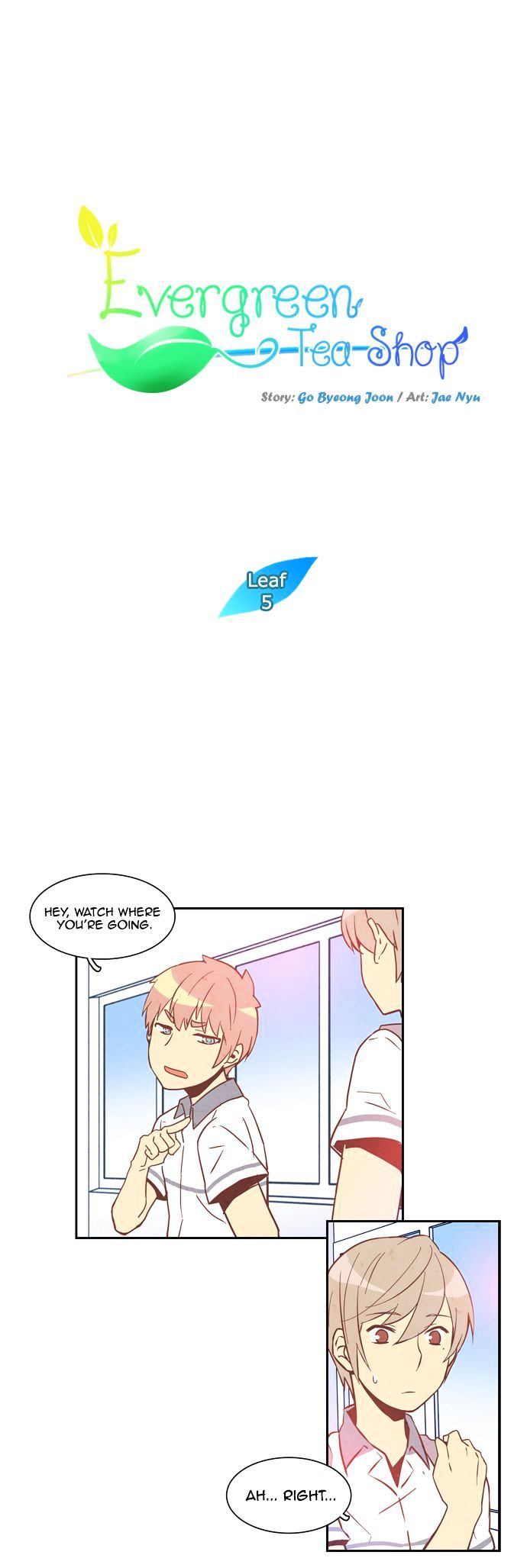 Evergreen Tea Shop Chapter 5 page 3 - Chapter 5 : Dangerous Kids