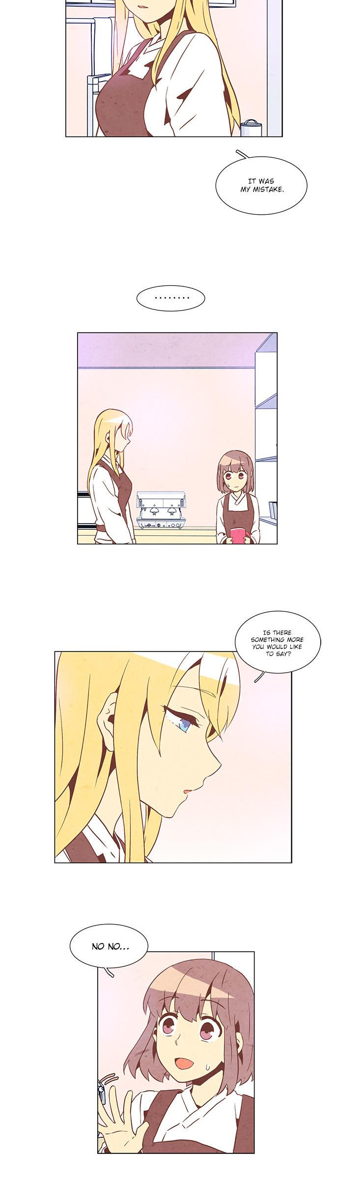 Evergreen Tea Shop Chapter 56 page 12 - Chapter 56 : Their Special Conversation Method