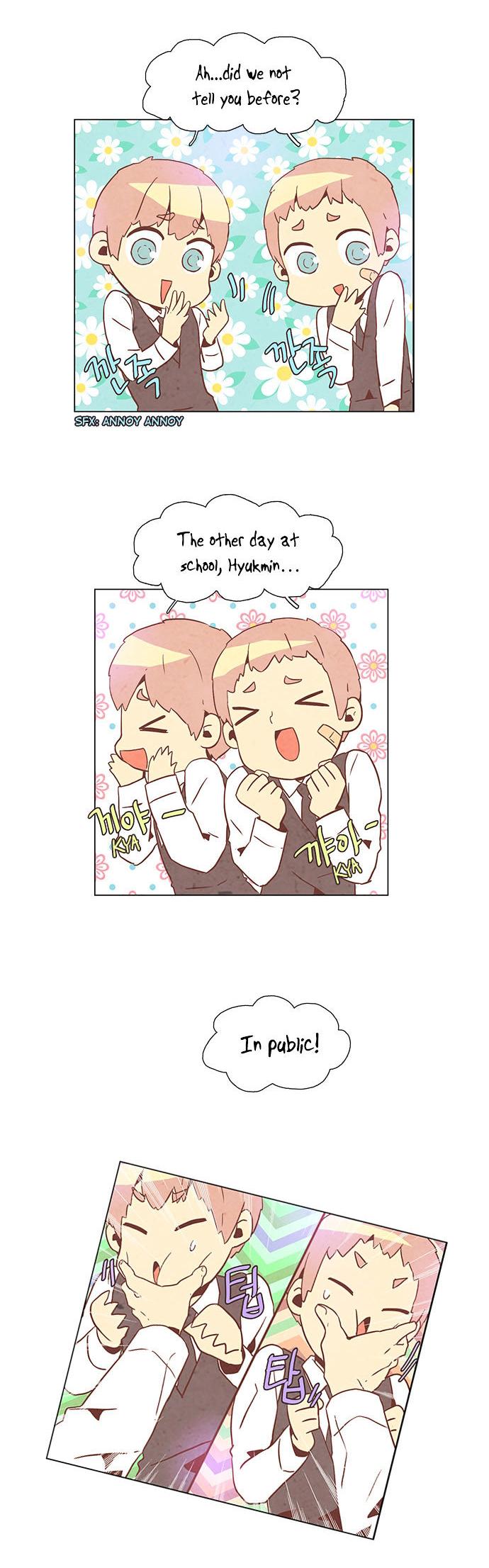 Evergreen Tea Shop Chapter 56 page 15 - Chapter 56 : Their Special Conversation Method
