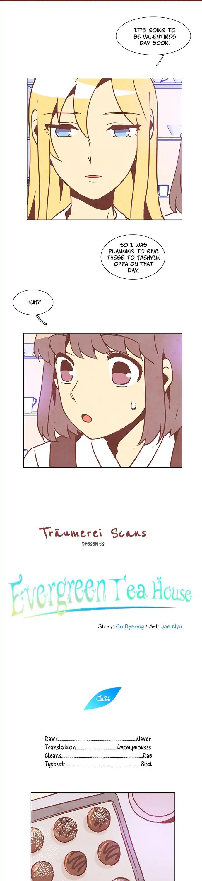 Evergreen Tea Shop Chapter 86 page 1 - Chapter 86
