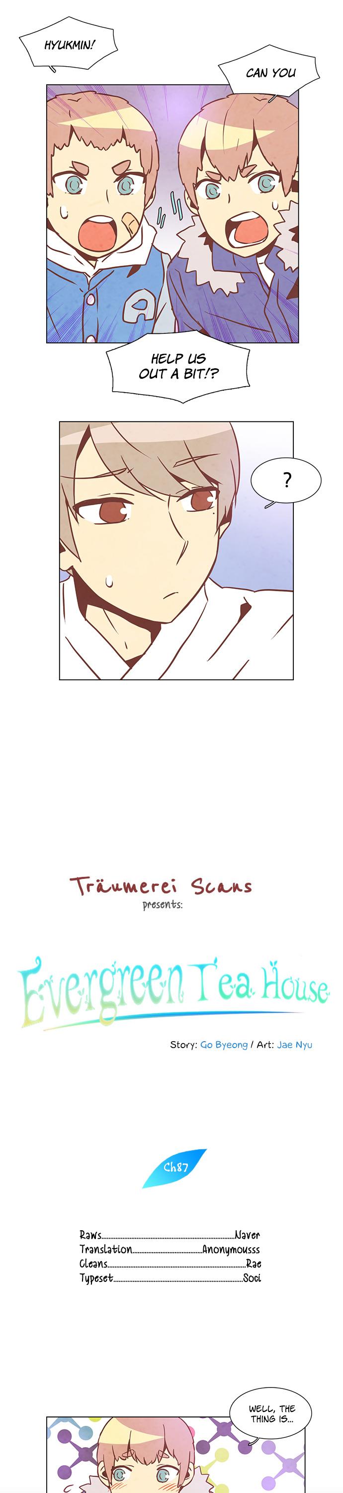Evergreen Tea Shop Chapter 87 page 1 - Chapter 87: Valentine's Day